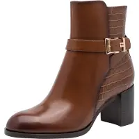 Tamaris Enkellaarsjes cognac