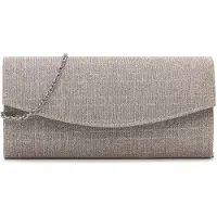 Tamaris Clutch 'Amalia' grijs / zilvergrijs / zilver