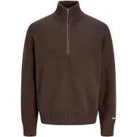 Jack & Jones Trui 'JORNorrebro' donkerbruin