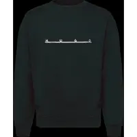 HUGO Sweatshirt 'Datri' zwart / wit