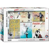 Eurographics Collage - Banksy Puzzel (1000 stukjes)