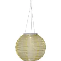 Star Trading 480-17, Sfeervolle decoratieve figuur, Beige, Polyester, IP44, 1 lamp, LED