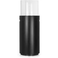 Moritz Bio-Ethanol Staande Haard Zwart – 34 x 34 x 86,5 cm – 1 Liter RVS Brander – Veiligheidsglas