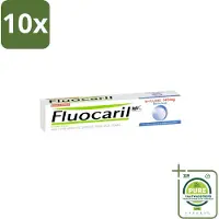 FLUOCARIL 10 x - Tandpasta - Met Fluoride - 75 ml - Grootverpakking - Tandpasta - Fluoride - Tanden Beschermen - Gaatjes Voorkomen - Tandglazuur Versterken