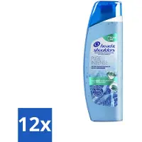 Head & shoulders 12 x - Anti-Roos Shampoo - Pure Intense - Extra Verkoelend - 250 ml - Roos Shampoo - Anti-roos Shampoo - Verkoelende Shampoo - Hoofdhuidverzorging - Hoofdhuidverfrissing