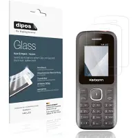 Dipos – 2x Pantserfolie geschikt voor Karbonn K46 LED | 9H Screenprotector