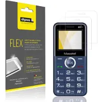 Dipos – 2x Beschermfolie geschikt voor Masstel Fami 8 4G | 3D Full Cover Screenprotector | 100% Passend