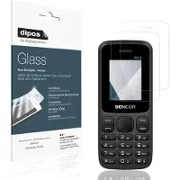 Dipos – 2x Pantserfolie geschikt voor Sencor Element P013 | 9H Screenprotector