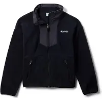 Columbia Fleecejack - Sequoia Grove - Zwart - - 10-12 jaar (140-152) - Fleece Jassen