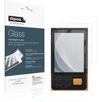 Dipos – 2x Matte Pantserfolie geschikt voor AGXOV D28 MP3-Player | 9H Screenprotector