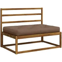 vidaXL Pallet Zitkussen VIANEN 100% Polyester Taupe 120 x 80 x 12 cm