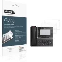 Dipos – 2x Matte Pantserfolie geschikt voor Snom D892M | 9H Screenprotector