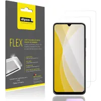 Dipos – 2x Beschermfolie geschikt voor ZTE Optus X Total 2 | 3D Full Cover Screenprotector | 100% Passend
