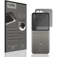 Dipos FLEX – Matte Privacy Screenprotector geschikt voor Motorola Razr 70 Aussenseite | Volledige Schermbescherming | Case-Friendly