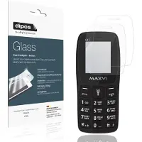 Dipos – 2x Matte Pantserfolie geschikt voor Maxvi C45 | 9H Screenprotector