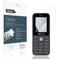 Dipos – 2x Pantserfolie geschikt voor Philips E2102 | 9H Screenprotector