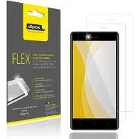 Dipos – 2x Beschermfolie geschikt voor Myria Wide 4G | 3D Full Cover Screenprotector | 100% Passend