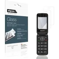 Dipos – 2x Pantserfolie geschikt voor Maxvi E15 | 9H Screenprotector