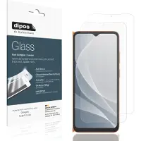 Dipos – 2x Matte Pantserfolie geschikt voor Doogee Note 57 Lite | 9H Screenprotector