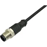 Bkl Electronic 2702021 Sensor/actuator aansluitkabel M12 Aantal polen (sensoren): 4 Stekker, recht 2 m 1 stuk(s)