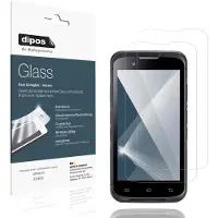 Dipos – 2x Pantserfolie geschikt voor Unitech EA602 | 9H Screenprotector