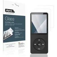 Dipos – 2x Pantserfolie geschikt voor AGPTEK A02PLB MP3-Player | 9H Screenprotector
