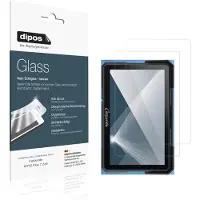 Dipos – 2x Pantserfolie geschikt voor Carpuride W702 Plus 7 Zoll | 9H Screenprotector