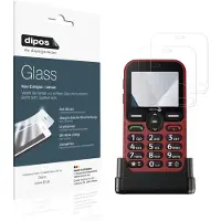Dipos – 2x Pantserfolie geschikt voor Doro Leva E10 | 9H Screenprotector