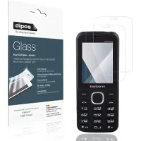 Dipos – 2x Pantserfolie geschikt voor Karbonn K595 Power | 9H Screenprotector