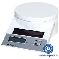 MAUL MAULtronic S 5000 1515002 Brievenweegschaal Weegbereik (max.) 5 kg Resolutie 2 g, 5 g Wit