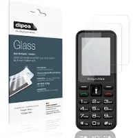 Dipos – 2x Matte Pantserfolie geschikt voor Kruger Matz Simple 940 | 9H Screenprotector