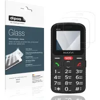 Dipos – 2x Pantserfolie geschikt voor Maxvi B115 | 9H Screenprotector