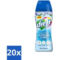 Dreft 20 x - Ultimate Care - Wasverzachter - Geurbooster - Gekleurde Was - Blauwe Droom - 15 Wasbeurten - Wasmiddel - Geurbooster - Wasverzachter - Kleurbescherming - Wasgeur