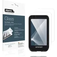 Dipos – 2x Pantserfolie geschikt voor igpsport BiNavi Air | 9H Screenprotector