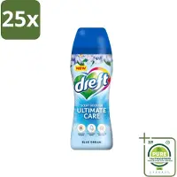 Dreft 25 x - Ultimate Care - Wasverzachter - Geurbooster - Gekleurde Was - Blauwe Droom - 15 Wasbeurten - Grootverpakking - Wasverzachter - Geur - Wasmiddel - Blauwe Geur - Kleurbescherming