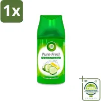 Air Wick 1 x Freshmatic - Luchtverfrisser Navulling - Pure Fresh Komkommer - 250ml - Luchtverfrisser - Geurverspreider - - Komkommergeur - Frisse Geur