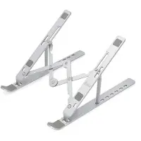 123inkt opvouwbare aluminium laptopstandaard (10-17 inch)