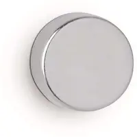 MAUL Neodymium Rond Magneten Lichtzilver 1.5 kg draagkracht 8 mm 10 Stuks