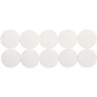 MAUL Magneet rond 10 stuks 2,5 kg kunststof Ferriet bruchsicher erodiert lackiert Ø 3.8 x 1.55 cm wit