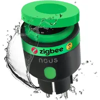NOUS A6Z Buitensteekverbinding ZigBee, 1 stuk, 3840W/16A/meting/ZigBee 3.0