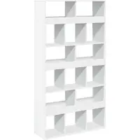 vidaXL Boekenkast 100x33x187,5 cm bewerkt hout wit