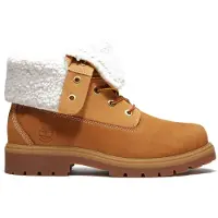 Timberland Mid Lace Up Waterproof Boot Wheat Nubuck Maat: 37 | Laarzen Outlet | Dames | Bruin