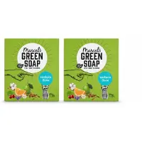 Marcel's Green Soap 2 x - Verhuisdoos - Duurzaam Schoonmaken - Natuurlijke verzorging - 8 Zeepjes - Voordeelverpakking - 2 stuks