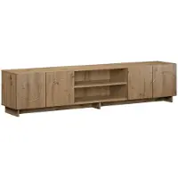 vidaXL Tv-meubel 180 x 34,5 x 40 cm Artisanaal eiken Bewerkt hout
