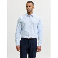 Jack & Jones Zakelijk overhemd 'JJEJOE' lichtblauw