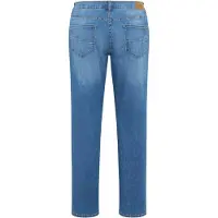Brax denim effen blauw normale fit