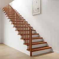 vidaXL Trapmatten 8 st Bruin 80 x 30 x 2 cm Massief beukenhout