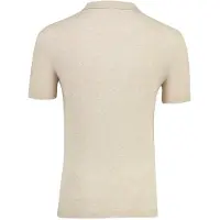 Thomas Maine Korte mouw polo beige regular fit