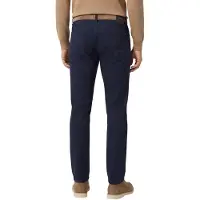 Brax Chuck Modern Fit Broek blauw, Gestructureerd