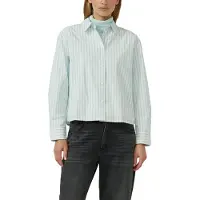 s.Oliver Blouse azuur / wit